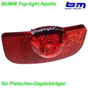 B+M Rcklicht Gepcktrger Top-light  Apollo Mountain Bike Fahrrad Velo Teile Ersatzteile Parts Shop Schweiz