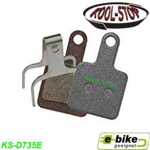 Elektro E-Bike Scheibenbremsbelge Kool-Stop KS-D735E Shop E-Mountainbike E-Fahrrad E-Velo Ersatzteile Shop Jeker Balsthal Schweiz