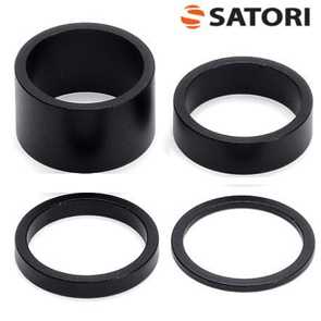 Distanz Scheibe Set Ahead 1 1/8 x 3/5/10/15/20 mm schwarz Bike Fahrrad Velo Teile Ersatzteile Parts Shop kaufen Schweiz