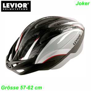 Helm LEVIOR Joker schwarz silber Ersatzteile Balsthal