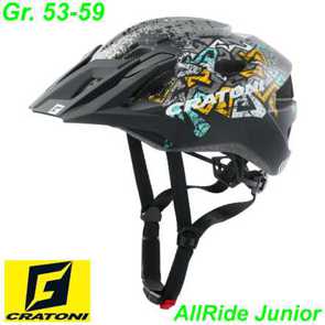 Fahrradhelm Cratoni AllRide JR.(MTB) wild/anthrazit matt Ersatzteile Balsthal