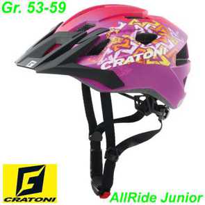 Fahrradhelm Cratoni AllRide JR.(MTB) wild/pink matt Ersatzteile Balsthal