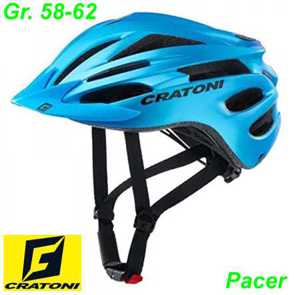 Fahrradhelm Cratoni Pacer blau metallic matt Ersatzteile Balsthal