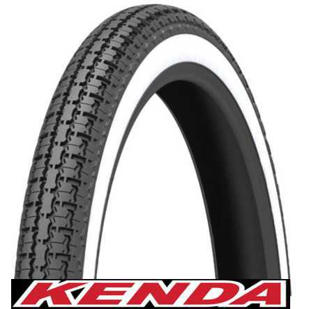 Kenda Mofa Pneu K252 WW 16 / 17 x 2 1/4 Weisswand Shop kaufen Schweiz