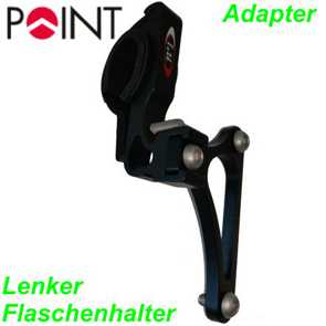 Adapter fr Flaschenhalter auf Lenker schwarz Mountain Bike Fahrrad Velo Shop kaufen Schweiz