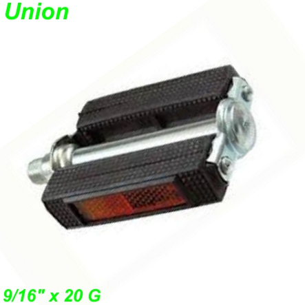 Union Pedalen Mofa m/Reflektoren  9/16 x 20G per Paar Mofa Shop kaufen