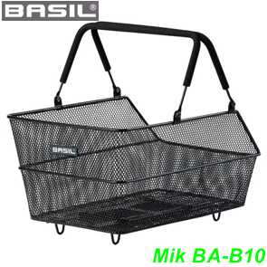 Basil MIK Einkaufskorb Lesto 32x41.5x27 cm schwarz engmaschig Balsthal Naturpark Thal