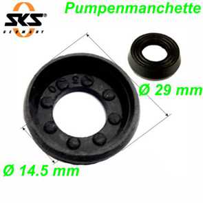 Pumpenmanchette SKS  29 / 14.5 x 8 mm E-Bike Fahrrad Velo Ersatzteile Shop