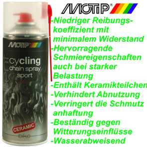 Motip Cycling Rabobank Kettenspray Sport Dose 400 ml Ersatzteile Shop kaufen Schweiz