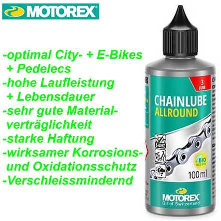 Chainlube Allround 100 ml Kettenschmierstoff universal Ersatzteile Balsthal
