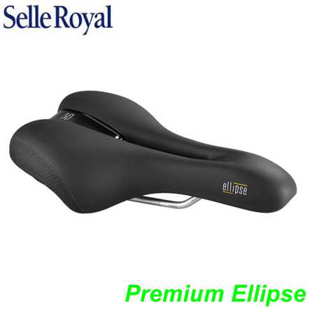 Selle Royal Sattel Premium Ellipse sw Unisex 276x180mm ca.474g moderate Ersatzteile Balsthal
