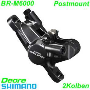 Shimano Bremssattel Bremszange BR-M6000 schwarz E- Mountain Bike Fahrrad Velo Ersatzteile Shop kaufen bestellen Balsthal Schweiz