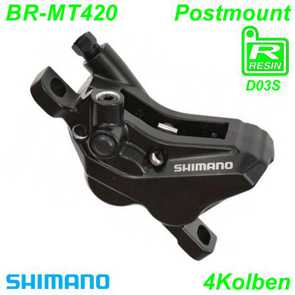 Shimano Bremssattel Bremszange BR-MT420 E- Mountain Bike Fahrrad Velo Ersatzteile Shop kaufen bestellen Balsthal Schweiz