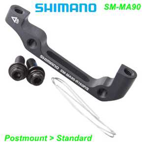 Schimano Bremszangen Bremssattel Adapter MA90 Postmount Standard E- Mountain Bike Fahrrad Velo Ersatzteile Shop kaufen bestellen Balsthal Schweiz