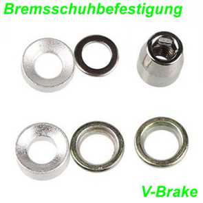 Bremsschuhbefestigung V-Brake Cantilever MTB Mountain Bike Fahrrad Velo Shop kaufen Schweiz