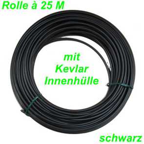 Shimano Kabelhlle  4 mm Teflon + Kevlar Innenhlle schwarz Rolle 25 m MTB Mountain Bike Fahrrad Velo Shop kaufen Schweiz