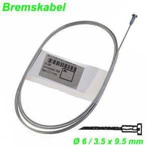 Bremskabel Kupplungskabel  6/3.5 x 9.5 mm 1.5 1.8 2.0 x 220 cm Innenkabel Teile Ersatzteile Parts Shop kaufen Schweiz