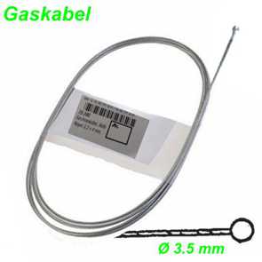 Mofa Gaskabel Ciao Pony Vespa Nippel 3.5 mm 220 cm Innenkabel Teile Ersatzteile Parts Shop kaufen Schweiz