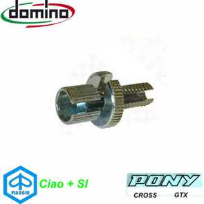 Domino Ciao Pony Stellschraube M6 mit Schlitz Mofa Moped Teile Ersatzteile Parts Shop kaufen Schweiz