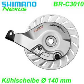 Shimano Rollerbremse BR-C3010 hinten  140 mm Khlscheibe HB-IM70 E- Mountain Bike Fahrrad Velo Ersatzteile Shop kaufen Schweiz