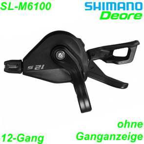 Shimano Schalthebel Schalter Gangschalter bersetzungsschalter SL-M6100 Bride ohne Ganganzeige E- Bike Fahrrad Velo Ersatzteile Shop kaufen Schweiz