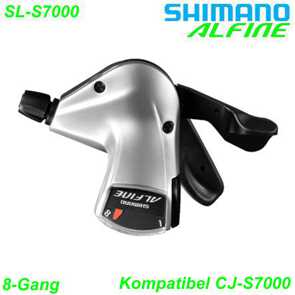 Schalthebel SL-S7000 Alfine CJ-S7000 rechts 8-Gang RF silber E- Bike Fahrrad Velo Ersatzteile Shop kaufen Schweiz