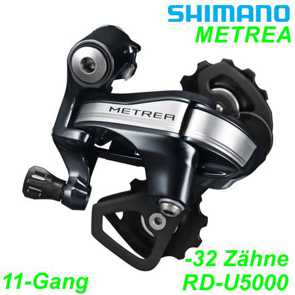 Shimano Wechsel 11-G. RD-U5000 Metrea SS Direktmontage 11-32Z Box bike Mountainbike Fahrrad Velo Ersatzteile Shop Jeker Balsthal Schweiz