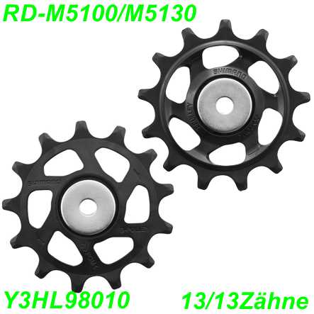 Shimano Fhrungs- und Spannrolle Set RD-M5100/5130 11 Gang Y3HL98010 Ersatzteile Balsthal