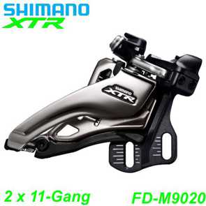 Shimano Umwerfer XTR FD-M9020-E 2 x 11-Gang Elektro E- Bike Mountainbike Fahrrad Velo Ersatzteile Shop Jeker Balsthal Schweiz