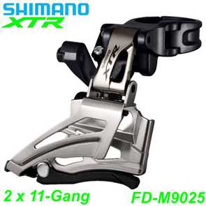 Shimano Umwerfer XTR FD-M9025-H 2 x 11-Gang Elektro E- Bike Mountainbike Fahrrad Velo Ersatzteile Shop Jeker Balsthal Schweiz