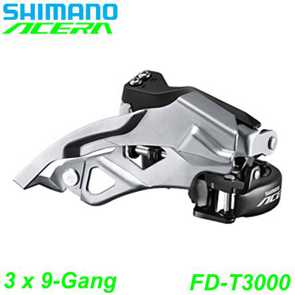 Shimano Umwerfer Acera FD-T3000 3 x 9-Gang Elektro E- Mountainbike Fahrrad Velo Ersatzteile Shop kaufen Schweiz